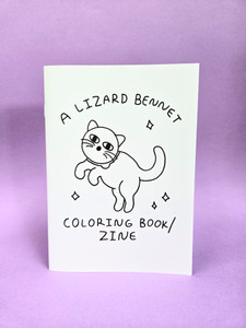 Lizard Zine/Coloring Book