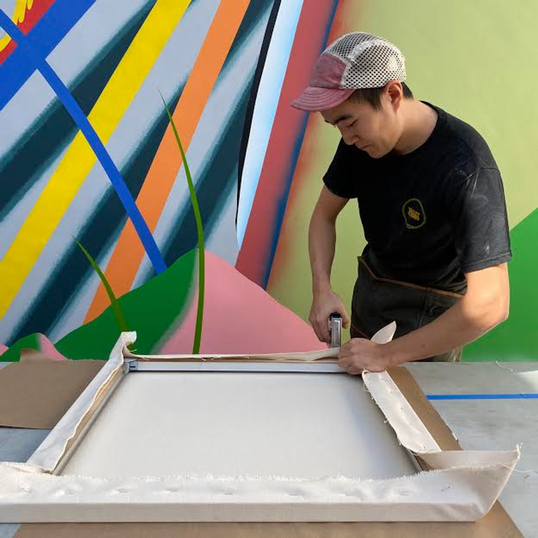 Canvas Stretching Workshop