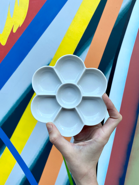 Yasutomo Porcelain Watercolor Dishes