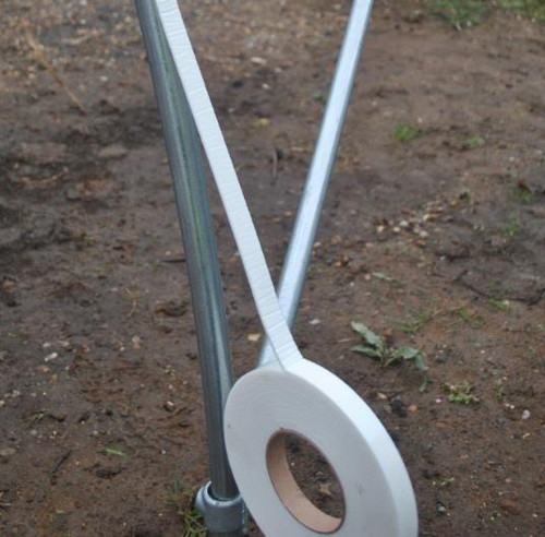 1 Roll 25mm Wide x 9m Long Professional Anti Hotspot Polytunnel Tape