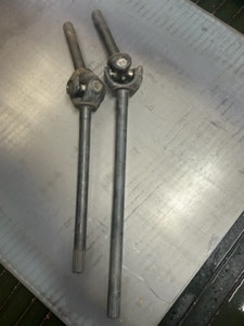 Pair Axel Shafts, Fronts, toploader, 2.5 Ton