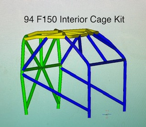 94 F150, Interior, Cage, kit, DIY, WTF, build