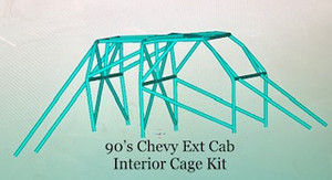 90 style, Chevy, cab, interior,cage, kit, DIY, WTF