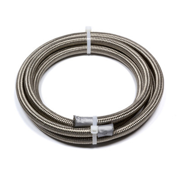 #8 Stainless Braided Hose, 10 FT, Series 3000, 8AN