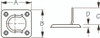 Sea Dog Marine Stainless Steel Surface Mount Lift Ring - Sea-Dog Line - 221830 (221830-1)