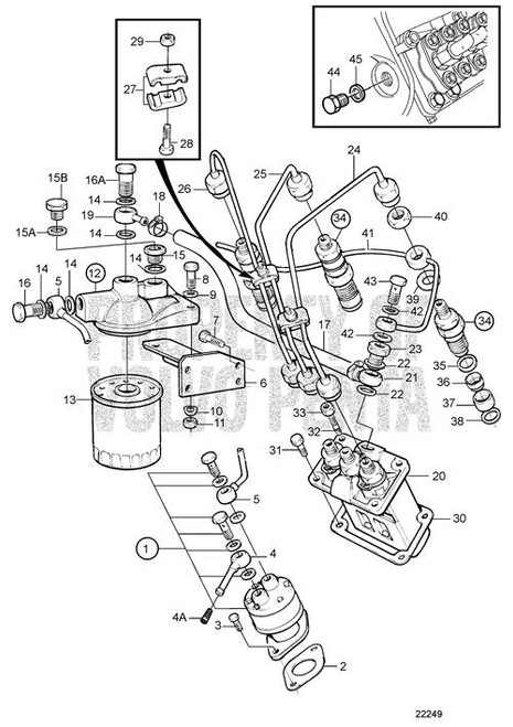 Volvo Penta Spray Sleeve - Volvo Penta (3580385)