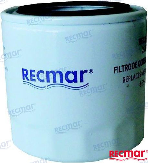 Recmar Fuel Filter 25 Micron 3-3/4" (Rec35-802893Q)