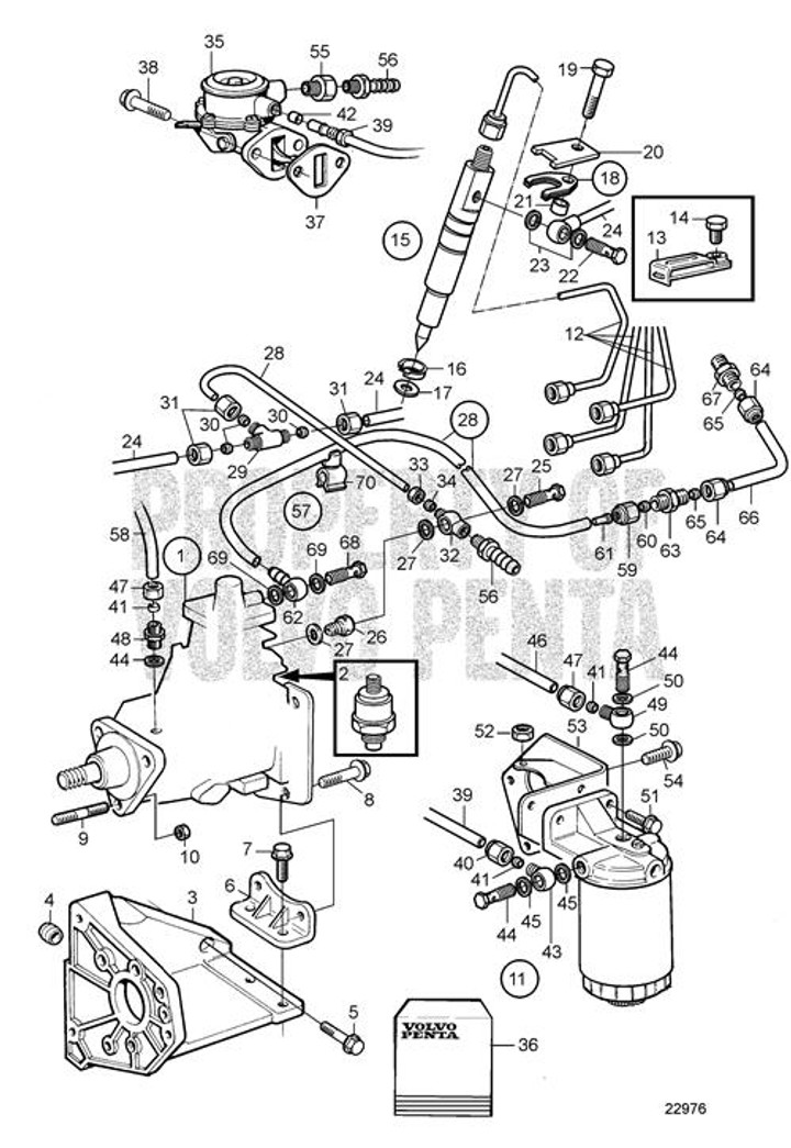 Volvo Penta Washer - Volvo Penta (859698)