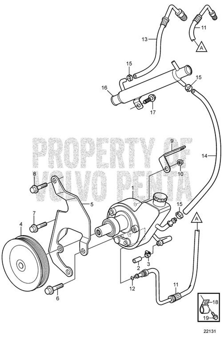 Volvo Penta Hose - Volvo Penta (3862633)