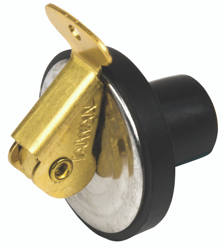 Sea Dog Marine Brass Baitwell Plug 1/2 Inch (520092-1)