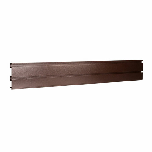 Strong Wall – Aluminum Slatwall Rail – 4 Foot Section – Copper