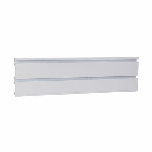 Strong Wall – Aluminum Slatwall Rail – 2 Foot Section – White