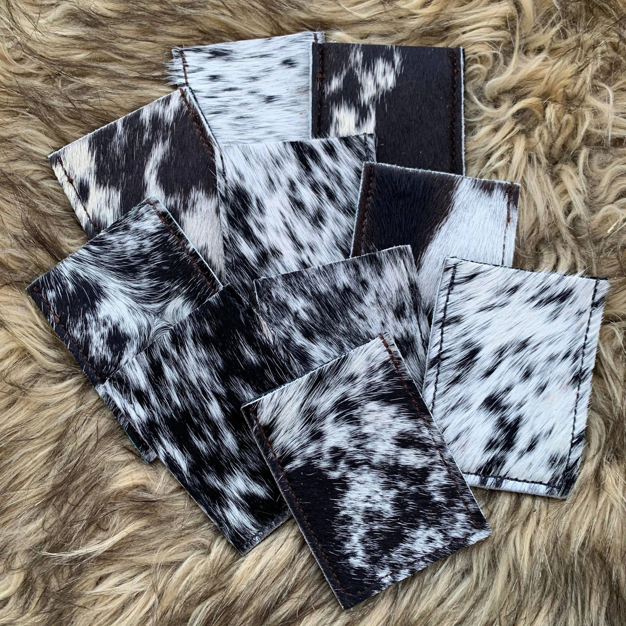 ◇DAKS◇ Black buckle decorated cowhide card wallet DCHO4F54 Cowhide Wallet | Punchy Cactus | Western Boutique