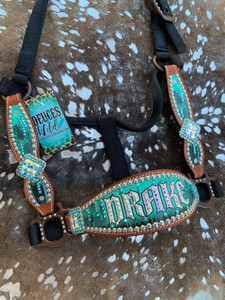 Custom Personalized Drip Cheek Halter Custom Personalized Drip Cheek Halter