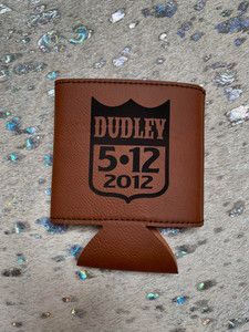 Custom Backnumber Koozie Custom Backnumber Koozie