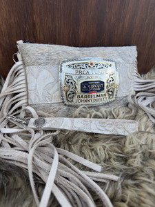 Buckle Wristlet-Cream & Vanilla Roses