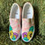 Handpainted Cactus Shoes *SIZE 9*