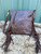 Buckle Bag 277-Brown & White Spotted w/ Brown Floral
