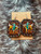 Tooled Earrings-Palomino Bucking Horse