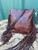 Buckle Bag 278-Brown & White Spotted w/ Saddle Floral