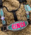 Custom Personalized Imaged Crackle Cheek Halter