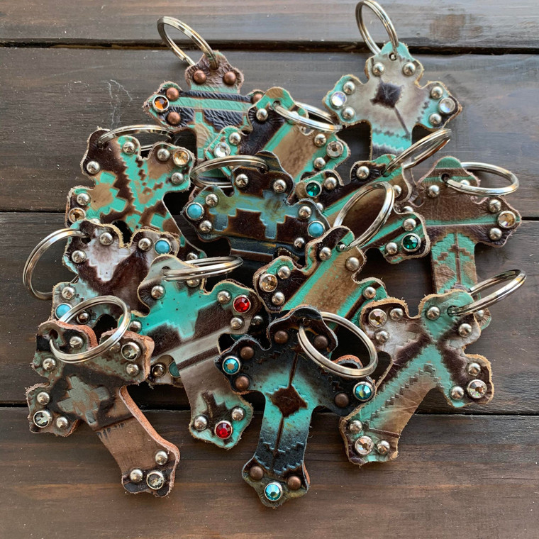 Navajo Keychain Cross-Random Selection