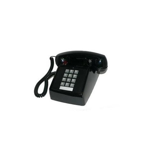 Cortelco 250000-VBA-27M Desk w/ Message - Black