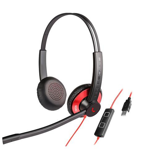 ADDASOUND Dual-mic Noise Canceling Binaural UC Hea