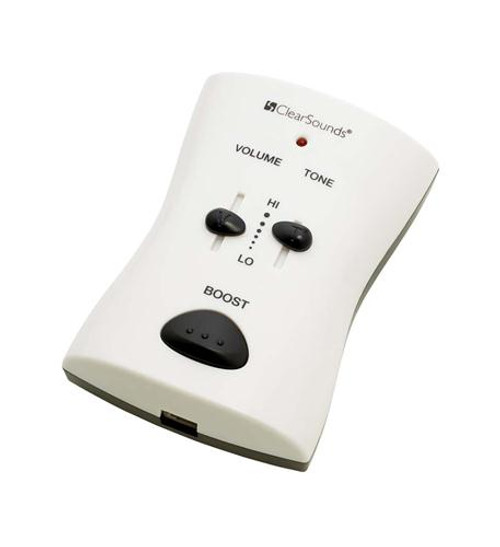CLEAR SOUNDS Portable Phone Amplifier 40dB - White