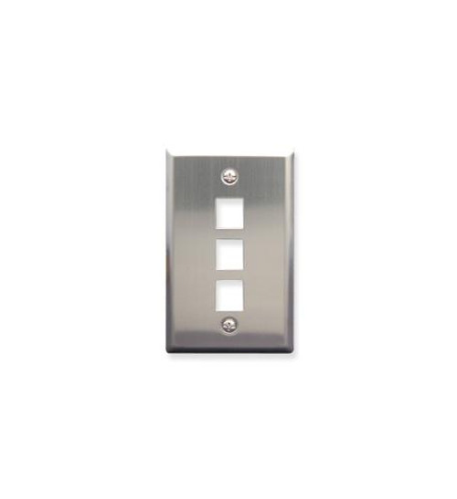 ICC IC107SF3SS - 3Port Face Stainless Steel
