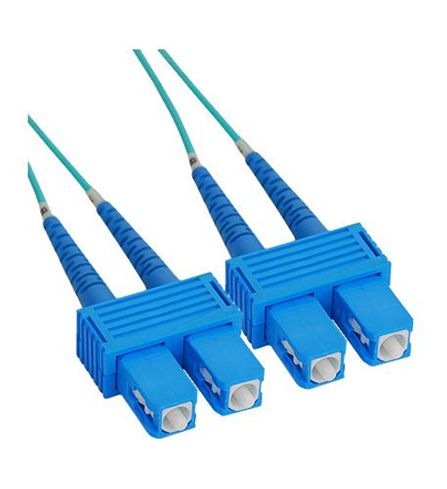 ICC JUMPER- SC-SC- DUPLEX- 50/125- 10G- 2M