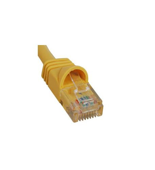 ICC PATCH CORD- CAT 6- MOLDED BOOT- 14'  YL