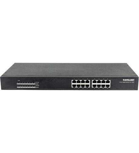 Intellinet 16 Port Gigabit POE+ Switch