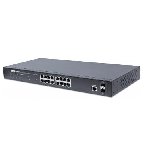 Intellinet 16 PORT GIGABIT POE+ MGD SWITCH