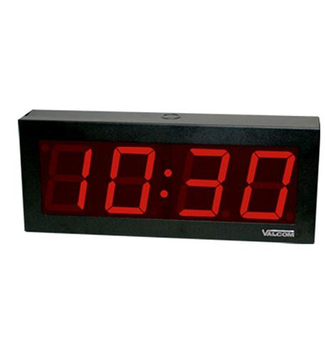 VALCOM IP PoE 4 Digit 4 Inch Clock