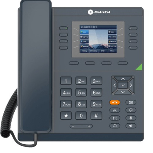 E-MetroTel Infinity 5008 Gigabit Color IP Phone 8 button color gigabit IP phone