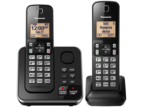 Panasonic Consumer DECT 6.0- 2 Handsets- CID- ITAD