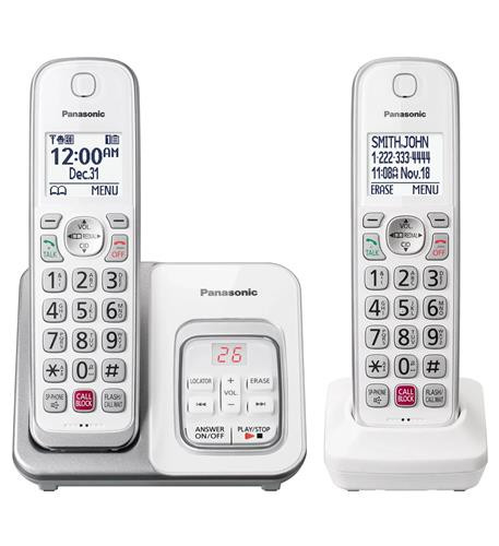2 Handset DECT 6.0 Exp Cordless Phone