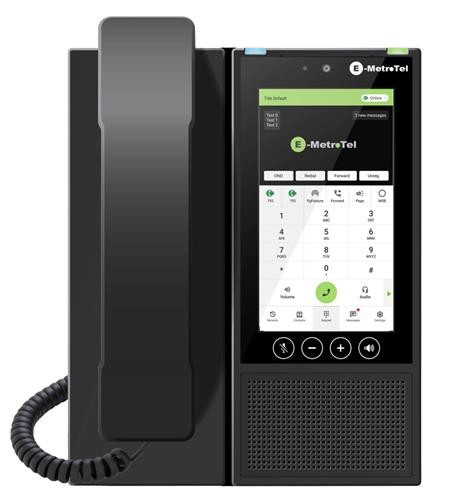 5 inch Touchscreen IP Phone - Black