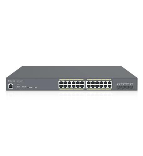 24-Port Cloud Managed 1U Rack-Mount