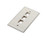 HYPERLINE 3 PORT FACE PLATE WHITE