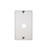 ICC WALL PLATE- PHONE- FLUSH- 1-PORT- WHITE