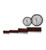 IP PoE 4 Digit 4 Inch Clock
