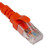 PATCH CORD, CAT6A, U/FTP, 1',10PK,OR