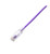 PATCH CORD CAT6 SLIM 3FT PURPLE