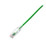 PATCH CORD CAT6 SLIM 1FT GREEN