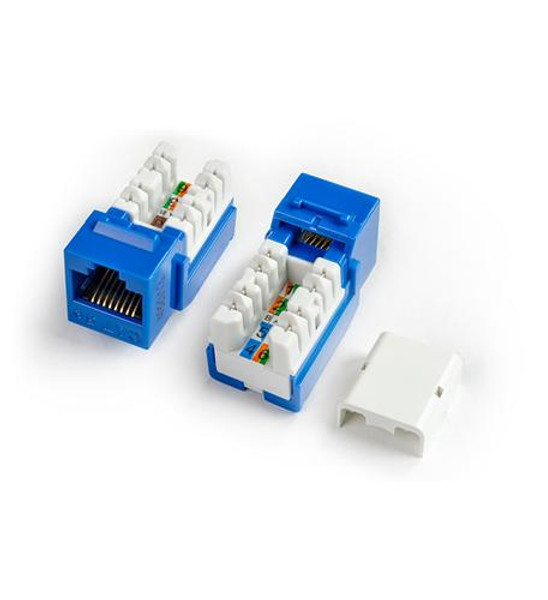 HYPERLINE KJNE-8P8C-C5e-90-BK CAT5 JACK BLACK