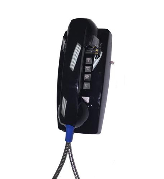 Cortelco 255400ARC20M Wall Phone w/Armored Cord