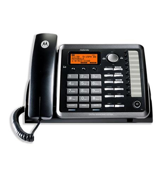 Motorola by Telefield Motorola 2-Line Corded Phone w/ITAD