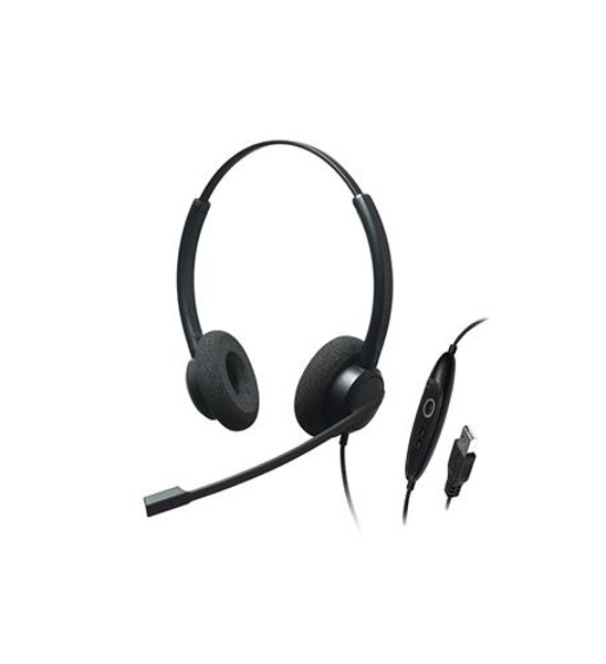 ADDASOUND Dual Ear- Stereo- Noise Cancelling USB